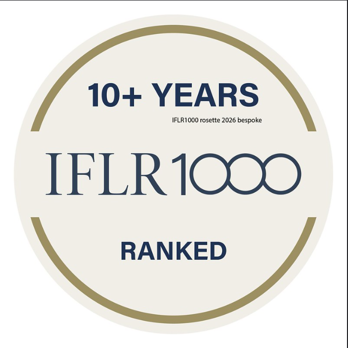 IFLR 2026 10+ Years Ranked Firm